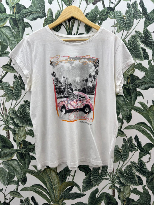 Laura Torelli Top XL Weiß