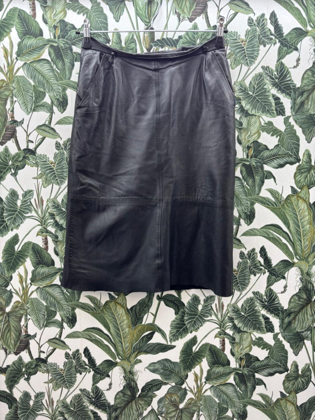 100% Leder Rock M Schwarz