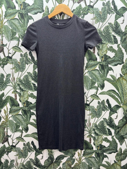 Zara Kleid S Dunkelgrau