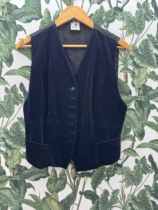 ecco Weste M-L Schwarz