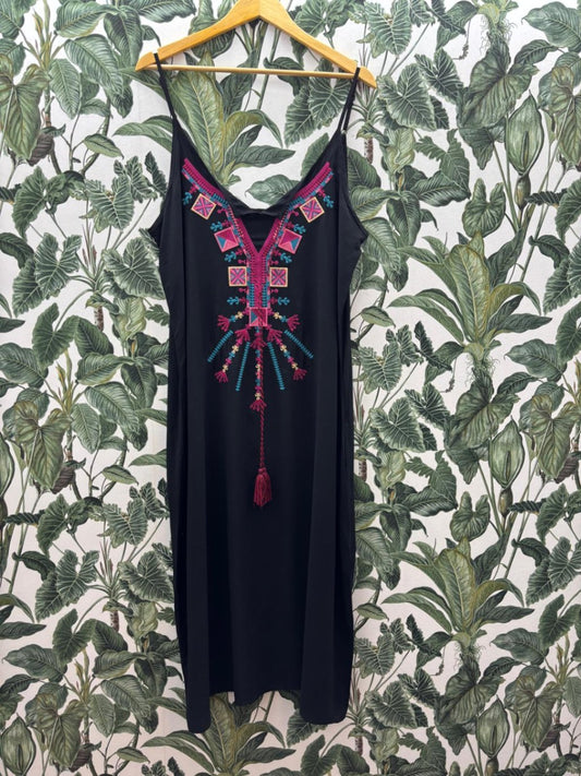 Laura Torelli Kleid L Schwarz