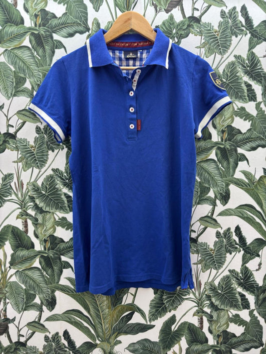 Hirter Poloshirt L Blau