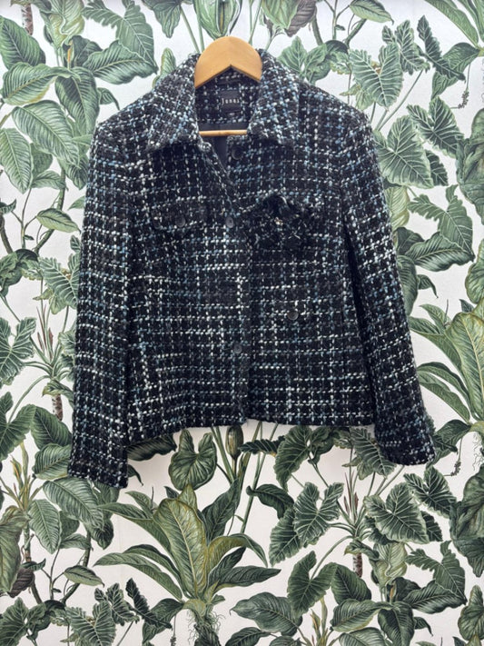 Jones Blazer L Schwarz, Weiß, Blau