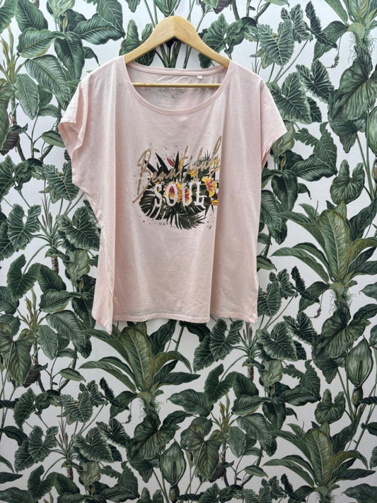 Laura Torelli Top XL Hellrosa