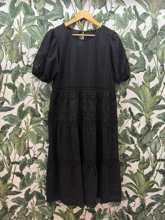 Desigual Stoff mit Spitze XL Schwarz