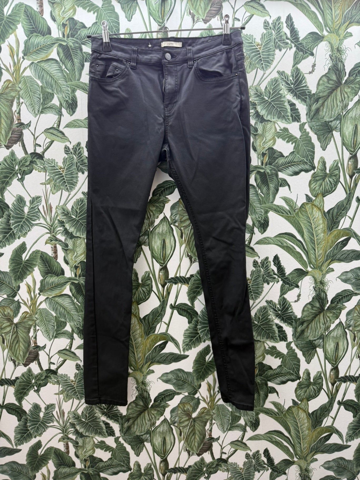 Esprit Hose Skinny L Schwarz