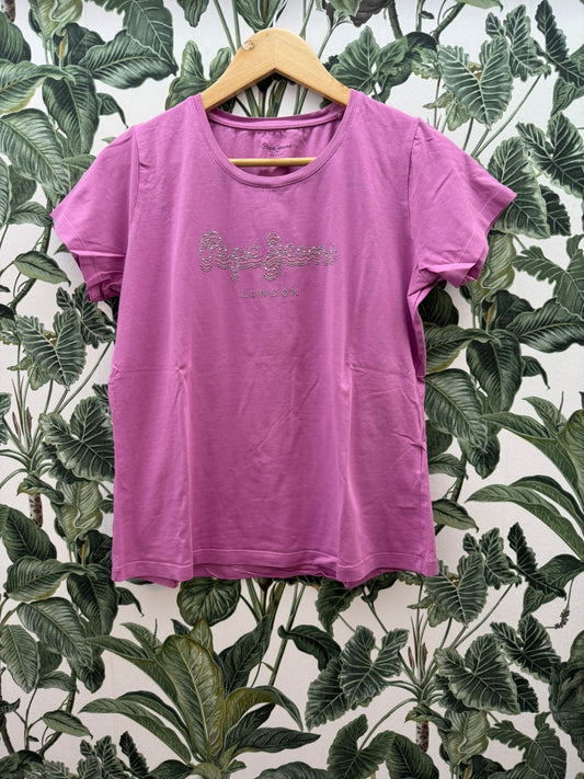 Pepe Jeans T-Shirt L Lila