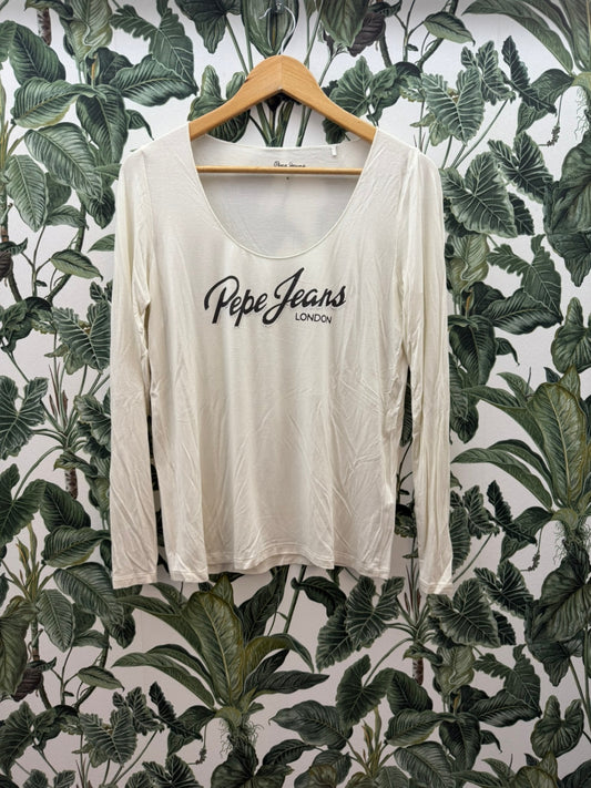 Pepe Jeans Top XL Cremeweiß