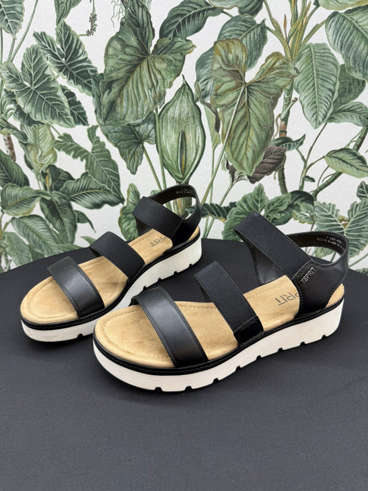 ESPRIT Sandalen 42 Schwarz und Beigetöne