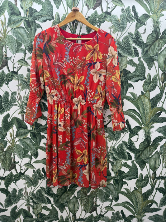 Kleid M Rot