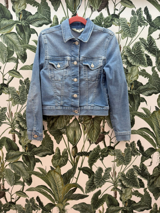 H&M Kinder Jeansjacke 140 Blau