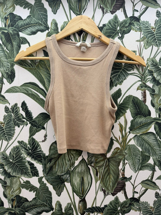 H&M Top S Beige