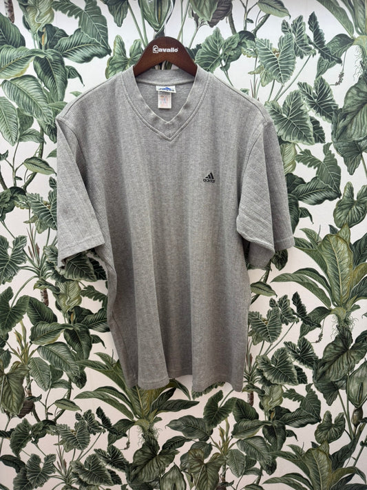 adidas T-Shirt L Grau