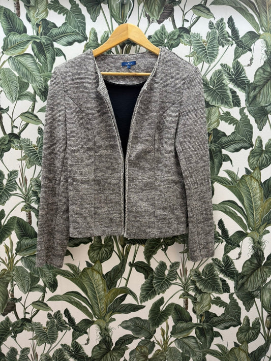 Tom Tailor Blazer + Rock L Grau