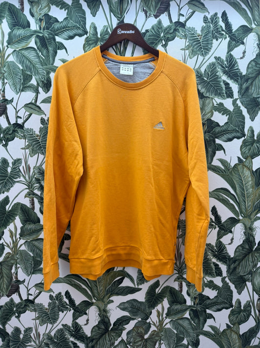 Adidas Sweatshirt L Gelb