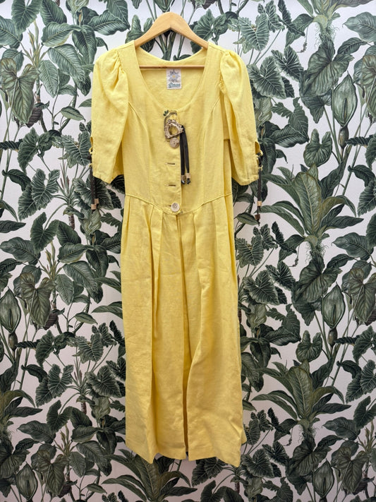 Amann Trachtenkleid S Gelb