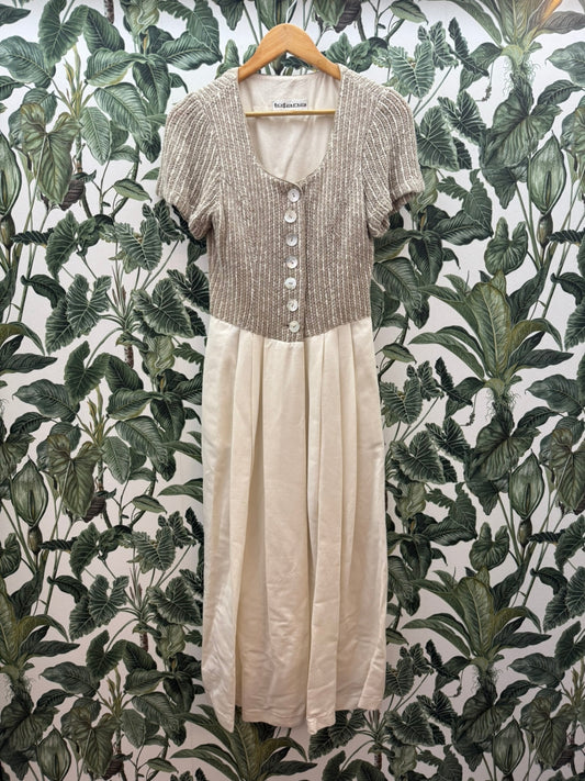 Tofana Trachtenkleid S Beige
