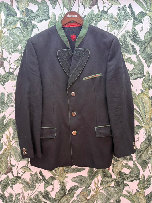 Steinbock Herren Trachtensakko 50 M-L Schwarz