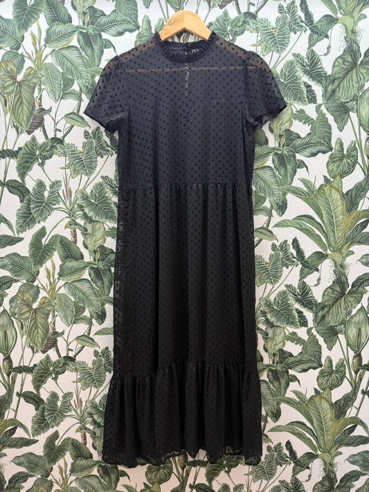 Zara Kleid XS Schwarz