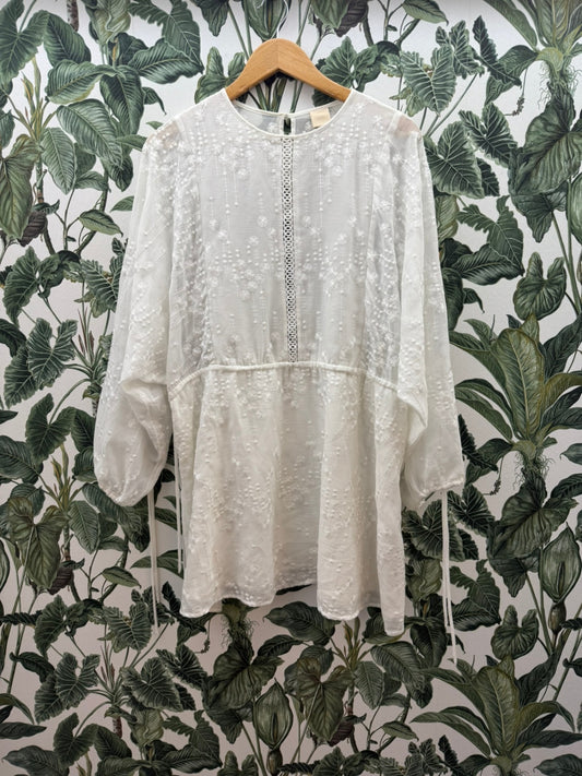H&M Kleid XS Weiß