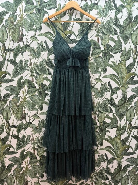 True Dacedence Kleid S Dunkelgrün