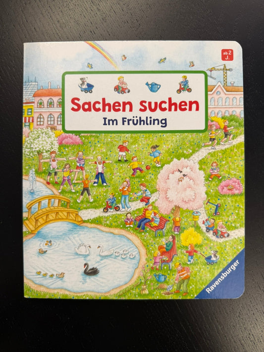 Ravensburger Buch Sachen suchen im Frühling ab 2 Jahre Bunt