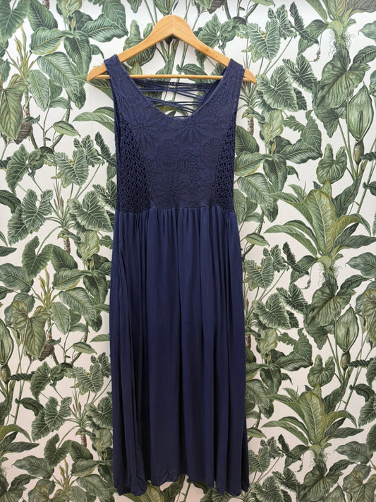 made in Italy Kleid M Marineblau