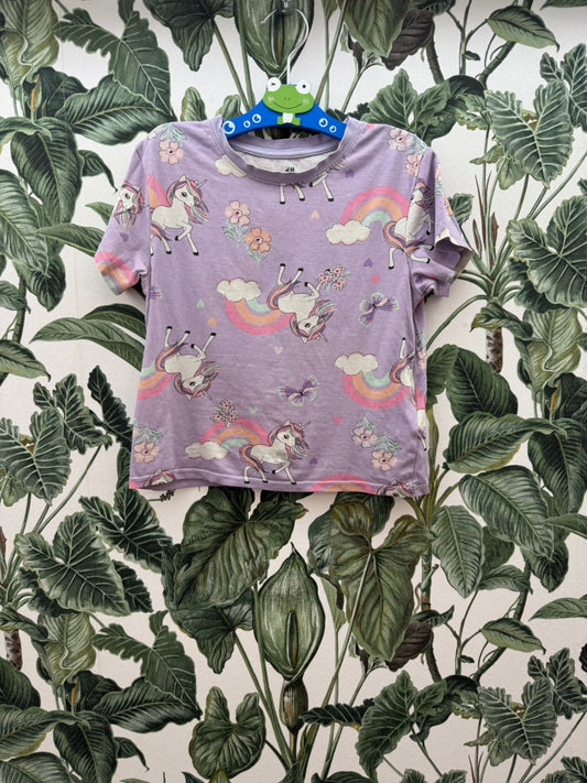 H&M T-Shirt 98/104 Lila