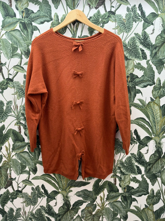 Pullover L Terrakotta