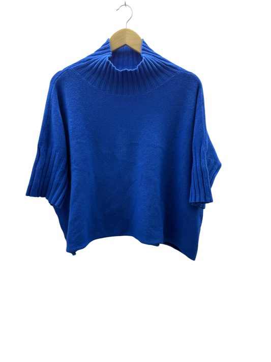 Pullover one size Blau