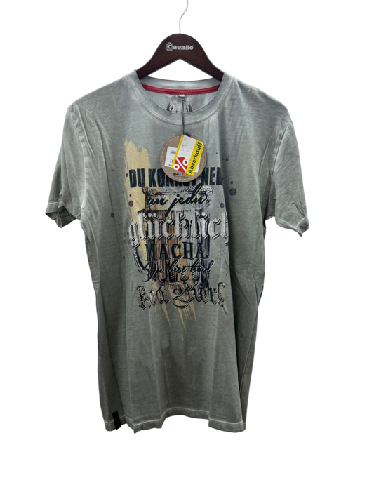 Marjo Trachten Trachten T-Shirt M Grau
