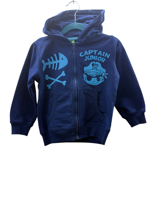 Hoodie-Zip 110 Blau