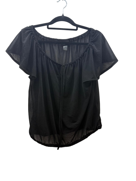 H&M Bluse S Schwarz