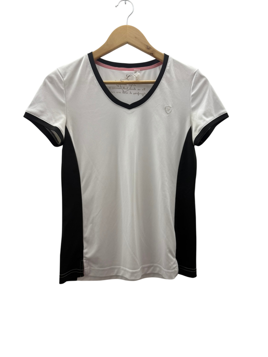Limited Sport Sport Shirt S Weiß und Schwarz