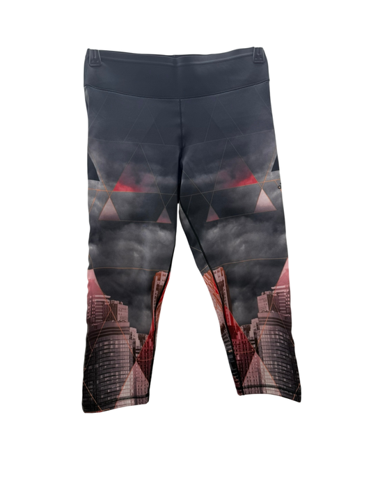 Adidas Sport Leggings S Dunkelgrau, Schwarz, Rot, Rosa