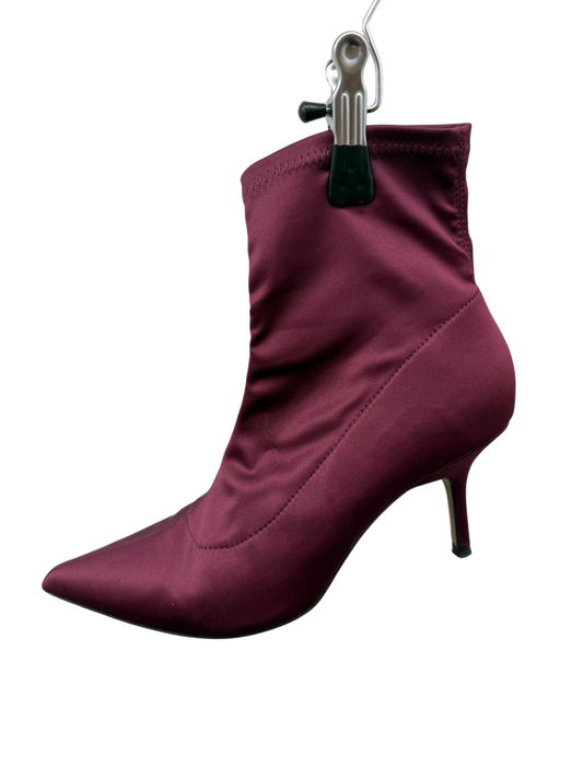 Zara Stiefeletten 40 Burgund