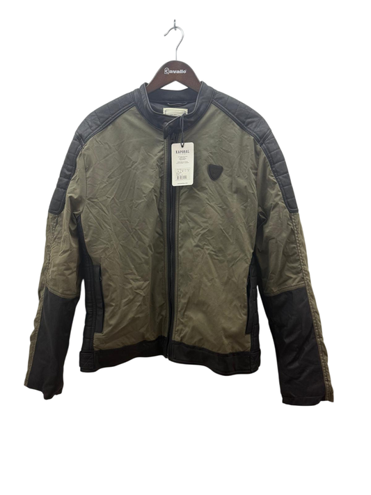 Kaporal Herren Jacke L Olivgrün und Schwarz
