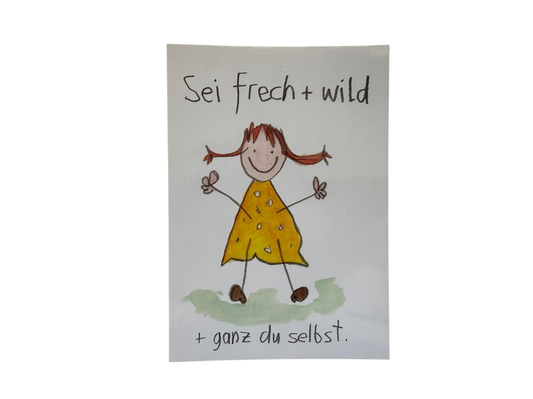 LienArt Papier 10,5 x 14,8 cm Frech und wild
