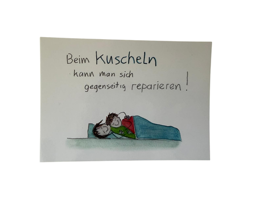 LienArt Kuscheln 10,5 x 14,8 cm Kuscheln