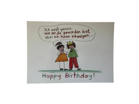 LienArt Papier 10,5 x 14,8 cm Schweigen