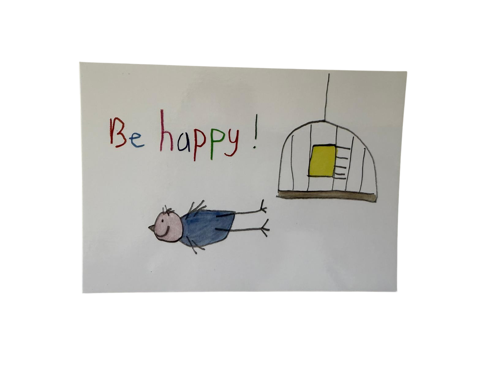 LienArt Papier 10,5 x 14,8 cm Happy Bird