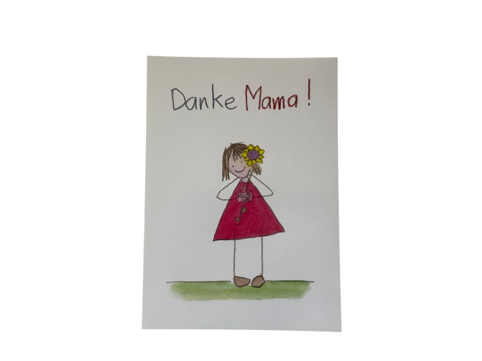 LienArt Papier 10,5 x 14,8 cm Danke Mama