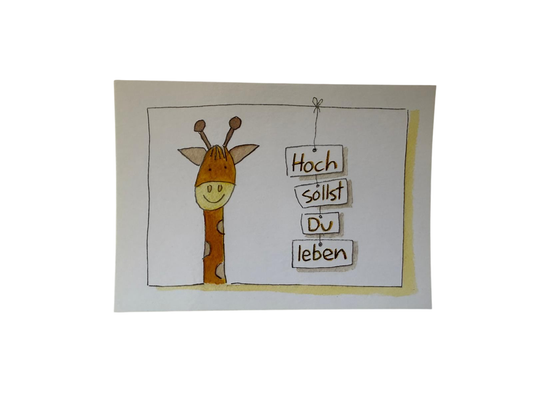 LienArt Papier 10,5 x 14,8 cm Hoch leben