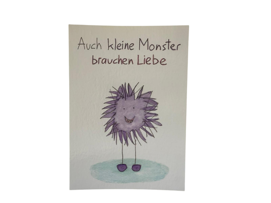 LienArt Papier 10,5 x 14,8 cm Monster