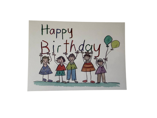 LienArt Papier 10,5 x 14,8 cm Happy Birthday