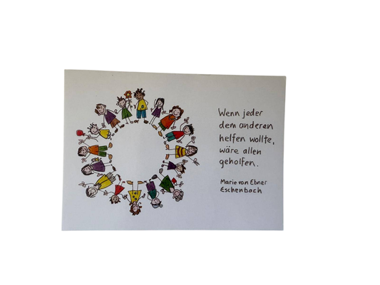 LienArt Papier 10,5 x 14,8 cm Helfen