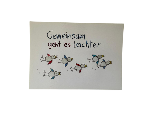 LienArt Papier 10,5 x 14,8 cm Gemeinsam