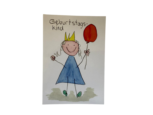 LienArt Papier 10,5 x 14,8 cm Geburtstagskind