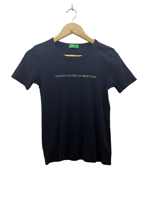 United Colors of Benetton T-Shirt S Marineblau