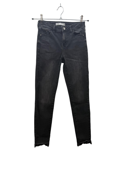 Zara Denim S Schwarz